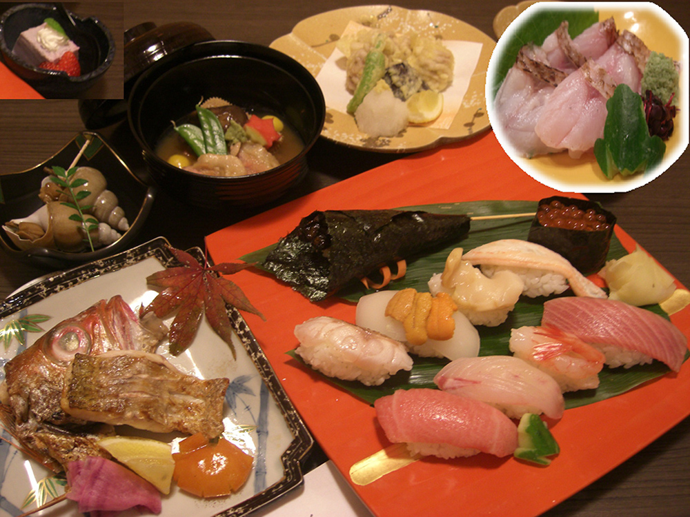 Hyakumangoku-no-Sushi "Kaiseki"