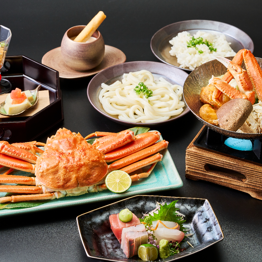 Crab Kaiseki Dinner【Available from Sep.1】