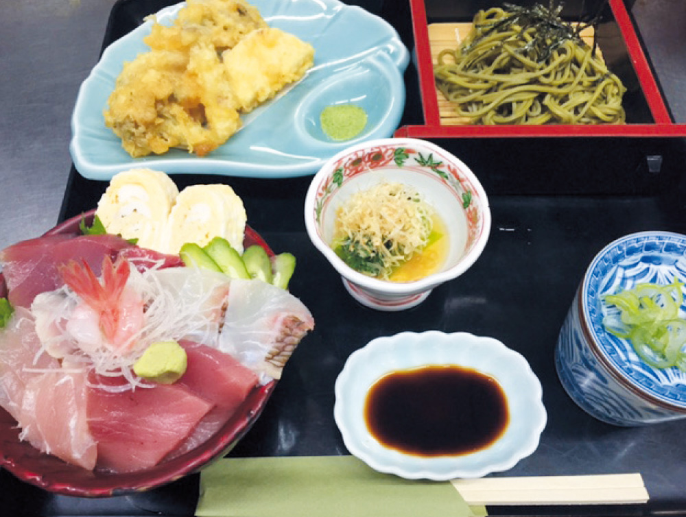 Seafood Rice Bowl and Seasonal Hokuriku Cuisine Set