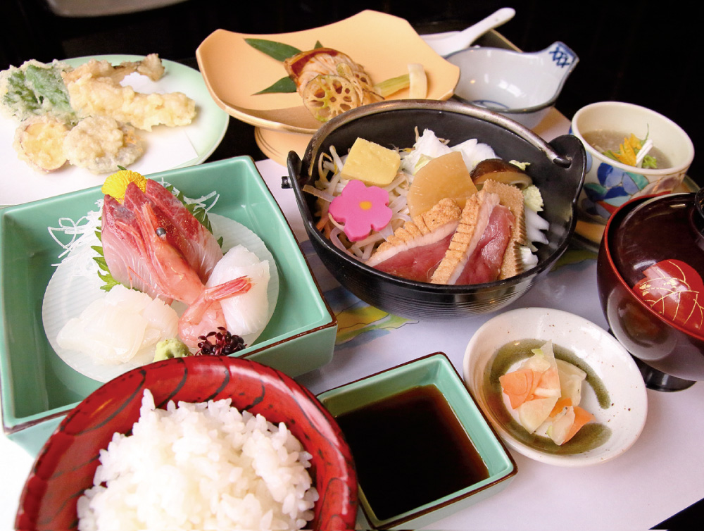 Kanazawa's Seasonal Set Meal